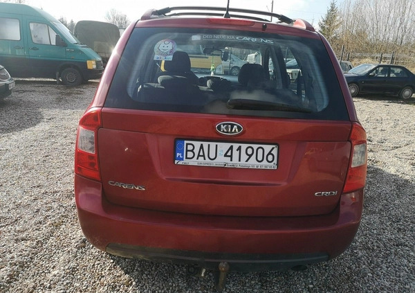 Kia Carens cena 10499 przebieg: 213654, rok produkcji 2008 z Mieroszów małe 22